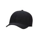 Men's Black Rise Performance Flex Hat