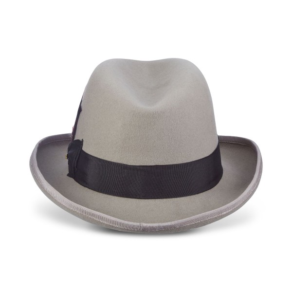 Men's Wool Homburg Hat