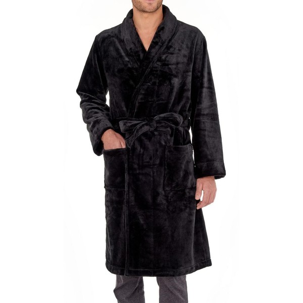 Men's Polar Fleece Robe