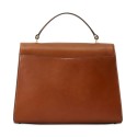 Small Leather Top-Handle Satchel