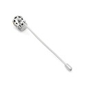 Men's Sterling Silver Skull Stick Pin