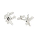 Men's Plane Brass Cuff Links