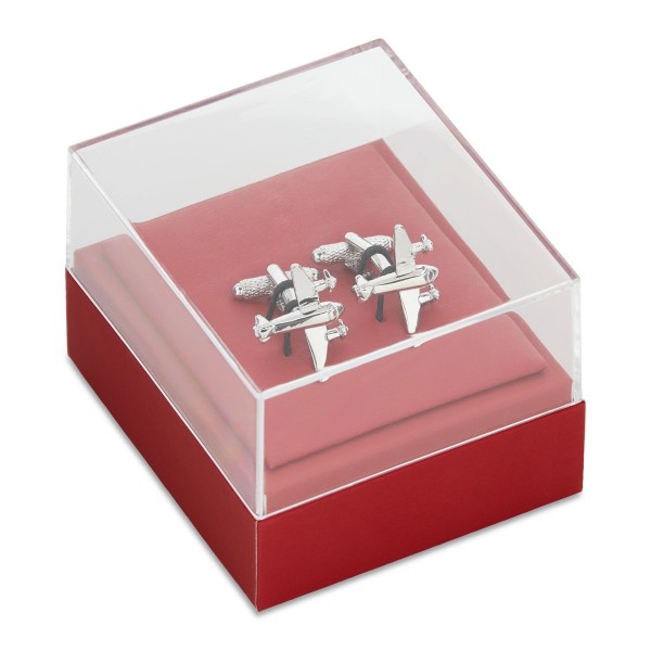 Men's Plane Brass Cuff Links