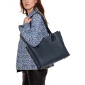 Polished Pebble Leather Willow Tote with Interior Zip Pocket