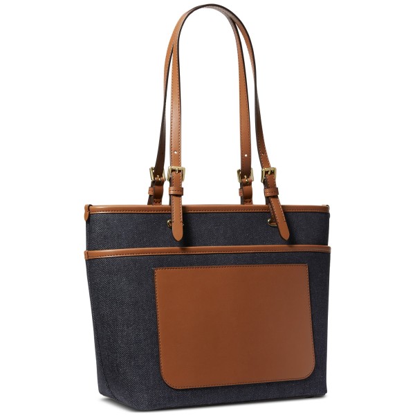 Medium Top Zip Tote