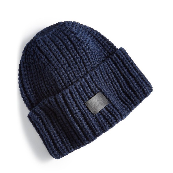 Men's Chunky Cardigan Stitch Hat