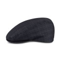 Men's Mesh Plaid Flat Top Cap