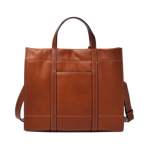 Leather Shopper