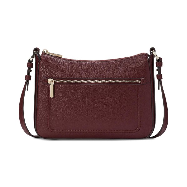 Pebbled Leather Crossbody