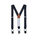 38mm Stretch Ribbon Button End Suspenders