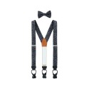 Silk Brace and Bow Tie Set