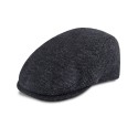 Men's Oversized Twill Flat Top Cap