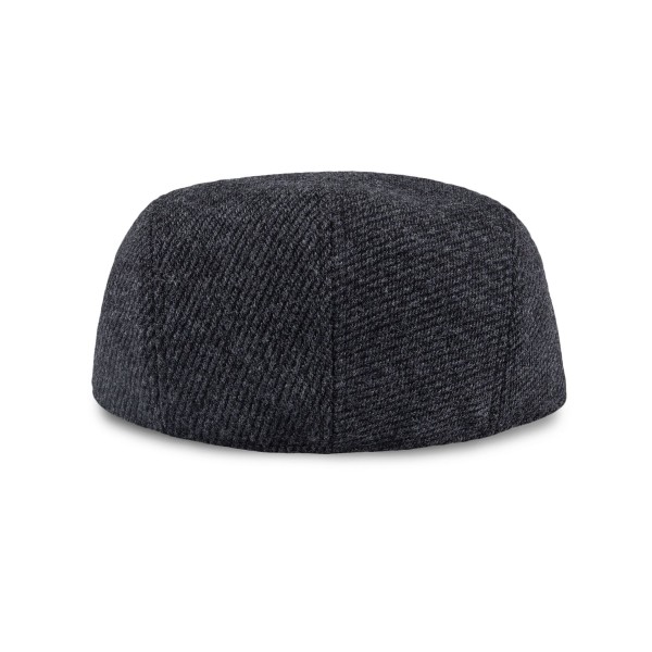 Men's Oversized Twill Flat Top Cap