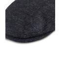 Men's Oversized Twill Flat Top Cap