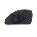 Men's Oversized Twill Flat Top Cap